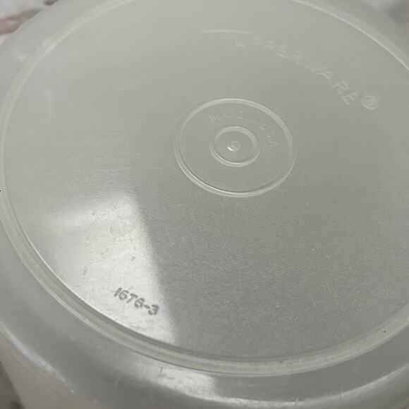 TUPPERWARE Vintage Sheer Frosted Beverage Pitcher - Picture 2 of 7